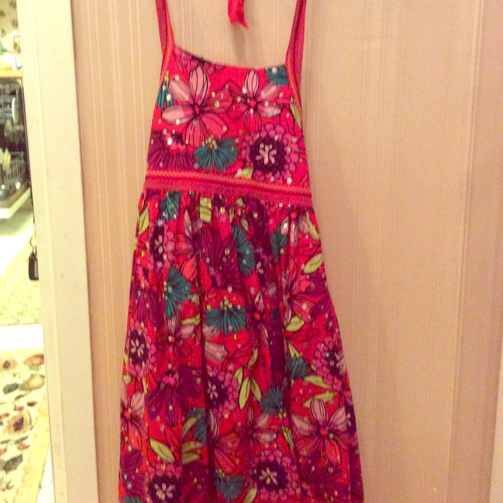 Emily West Colorful Flower Dress for Girls